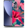 Picasee silikónový čierny obal pre Xiaomi 12X - Hibiscus