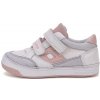 Detské dievčenské kožené topánky D.D.step white S040-51234C 31
