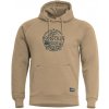 Pentagon Pánska mikina s kapucňou No Mountain, hnedá - 4XL