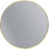 Erga Round, okrúhle zrkadlo 70cm, zlatý rám, ERG-V01-ROUND-7070-GD