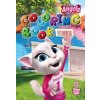 Omaľovanky A4 s farebnou predlohou - Talking Angela - autor neuvedený