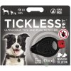 TICKLESS PET Prívesok ultrazvukový odpudzovač kliešťov a bĺch pre psy, čierny, 1x1 ks