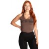 Better Bodies BB CROP T-BACK TIMBER hnedé