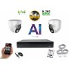 Monitorrs Security AI IP 2 kamerový set 5 Mpix WDome (6370K2) (Monitorrs Security)