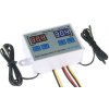 Digitálny termostat duálny XK-W1088, -50 až +110 ° C, napájanie 12V