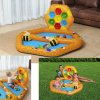 Bestway 52639 Detský Nafukovací bazén s Loptovou Hrou 127x119x61cm + 2 včielky + 20 loptičiek