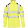 PAYPER GUARD+ WINTER FLUO 001077-0028 / Dvojfarebná reflexná polokošeľa s dlhým rukávom - žltá/navy blue XL