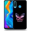 Picasee silikónový čierny obal pre Huawei P30 Lite - Diamanty Purple