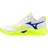 Pánska halová obuv Mizuno Wave Momentum Pro White/Lightning Yellow/Dazzlin EUR 46,5