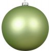 Vianočná ozdoba sklenená guľa Ø 15 cm 1 ks matná zelená