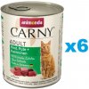 Animonda Carny Adult hovädzie, morka, králik 6 x 800 g