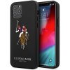 US Polo Assn US Polo USHCP12MPUGFLBK iPhone 12/12 Pro 6.1 černá/černá Kolekce výšivek Polo