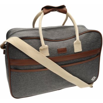 SoulCal HerringBone Weekend bag Grey/Brown