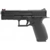 KJ Works Airsoftová pištoľ KP-13, kovový záver, BlowBack, CO2 - čierna