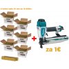 MAKITA SET 6x spony F-32078 + pneu. sponkovačka AT1150A za 1€