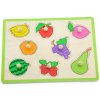 Školské vkladacie puzzle Ovocie, 8 dielikov