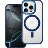 Kryt Color Edge Mag Cover Case s MagSafe iPhone 16 Pro Navy Blue
