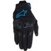 rukavice STELLA SP X 3, ALPINESTARS, dámske (čierna/modrá) 2025 Veľkosť: 2XL