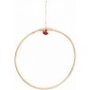 MADAM STOLTZ Závesný bambusový kruh Bamboo 30 cm