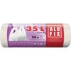 ALUFIX Vrecia na odpadky zaväzovacie 35 l 25ks 10 µm 53 x 60 +16 cm biele