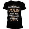 imago Dámske tričko Harry Potter - Magic, čierna, veľkosť L