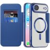 Techsuit - SmartMag Book Case ochranný obal na iPhone 17 Air – modrý