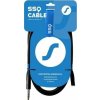 SSQ JSG3 - Kabel Jack Stereo 3,5 mm - Jack stereo 6,3 mm, 3 m