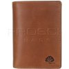 Pánska kožená peňaženka RFID1088-24 Peanut Brown