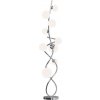 Wofi | Wofi 3014-907 - LED Stojacia lampa NANCY 9xG9/3,5W/230V lesklý chróm | W3934