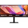 LG MT IPS LCD LED 34 34U650A - IPS panel, 3440x1440, 2xHDMI, DP, USB-C, USB 3.2, LAN, nast. vyska, repro, zakriven