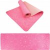 Podložka LIFEFIT® YOGA MAT MANDALA DUO, 183x58x0,6cm, ružová