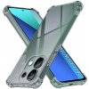 Techsuit - Shockproof Clear Silicone ochranný obal na Xiaomi Redmi Note 13 4G – dymovo čierny