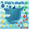 DJECO Stolová hra: Fish´n shark (Žralok a rybičky), strategická