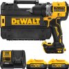 DEWALT 18V XR Aku vŕtačka bez príklepu, 2x 5,0 Ah POWERSTACK DCD800H2T-QW