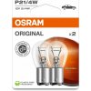 Žiarovka, bzdové/koncové svetlo ams-OSRAMORIGINAL P21/4W, 12V, 21/4W 7225-2BL (72252BL) EAN: 4062172396226