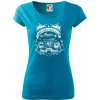 Indian Motorycle Club - Dámske tričko Pure - 2XL ( Svetlý tyrkys )