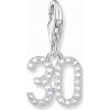 THOMAS SABO prívesok charm Number 30 2136-051-21