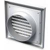 Vents Štvorcová plastová mriežka ø150 s nadstavcom 250x250mm biela MV 250/150VS