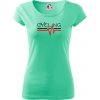 Cycling ekg - Dámske tričko Pure - 3XL ( Mätová )