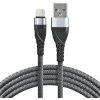 Kábel Micro USB everActive CBB-2MG 2,4A 200cm