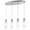 závesné svietidlo - luster Ideal lux Kuky 023038 - transparentný