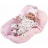 Llorens 74132 NEW BORN - žmurkacia realistická bábika bábätko so zvukmi a mäkkým látkovým telom - 42 cm