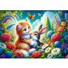 ART PUZZLE Puzzle Brašna králiček 25 dielikov