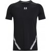 Pánske funkčné tričko s krátkym rukávom Under Armour HG ARMOUR NOV FITTED SS čierne 1373823-001 - M