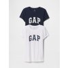 GAP T-shirt with logo, 2 pcs - Women's biela S GAP 1200138784608