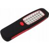 GARÁŽOVÁ DIELENSKÁ LAMPA 24 LED S HÁČIKOM NA BATÉRIE