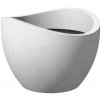 Scheurich Kvetináč Wave Globe 30 cm Stony Grey
