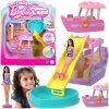 Barbie Mini BarbieLand Loďka, hračka a mini bábika Set 4+ HYF41