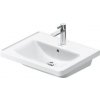 Duravit D-Neo umývadlo 60x48 cm obdĺžnik umývadlo na nábytok biela 2367600060