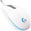 Myš Logitech Gaming G203 Lightsync biela 910-005797